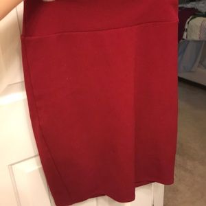 Ruby red Cassie Lularoe